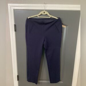 Chico's Navy Juliet Pants, Ankle length